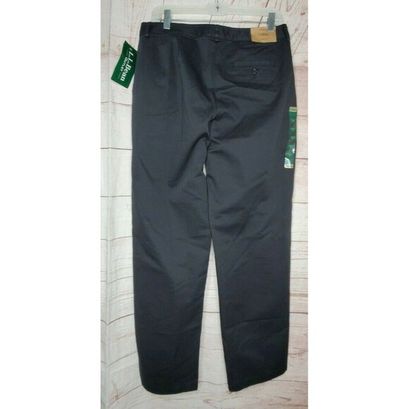 L.L. Bean Women’s Favorite Fit Bayside Twill Pants – Black, 100% Cotton, Size 10 - Picture 6 of 12